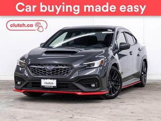 used 2022 subaru wrx sport-tech w/apple carplay & android auto, heated front seats, backup cam