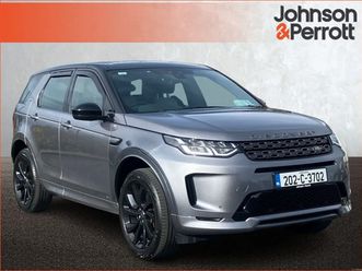 land rover discovery sport 2.0d 180ps awd auto r-d