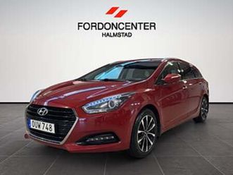 hyundai i40 cw 1.7 crdi 141hk, 4.95%|drag|b-kam|skinn|nyserv/besikt
