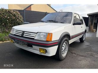 benzin - peugeot 205 gti 1.6 105 - 1984