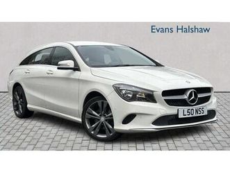 2017 mercedes-benz cla cla 200d sport 5dr estate diesel manual