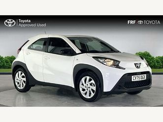 toyota aygo x pure hatchback's 1.0 vvt-i pure x-shift euro 6 (start/stop) 5dr