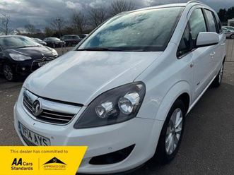 vauxhall zafira design