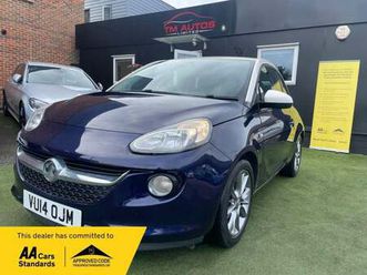 2014 vauxhall adam 1.2 ecoflex 16v jam euro 5 (start/stop) 3dr petrol
