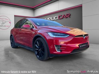 tesla model x 90 kwh all-wheel drive soh 94% garantie 12 mois