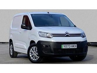 2024 citroen berlingo 800 100kw 50kwh driver edition auto panel van electric automatic
