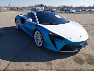 mclaren artura 3.0l v-6 di, dohc, vvt, turbo, 597hp rear wheel