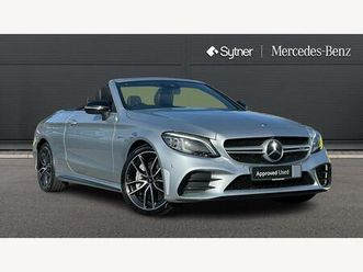 3.0 c43 v6 amg night edition (premium plus) cabriolet g-tronic+ 4matic euro 6 (start/stop) 2dr