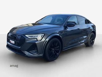 audi e-tron sportback s quattro