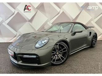 porsche 911 cabriolet 992-turbo-4x4-acc-matrix-hlaj-sed-360kamer-keyle..