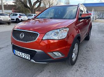 ssangyong korando 2.0 e-xdi dlx plus navi kamera ülésfűtés!
