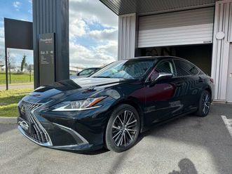 lexus es es300h luxe 1ère main ? entretien garantie 12-2026 toit ouvrant cuir noir electrique ventilé chauffant ja 18 keyless caméra coffre full le