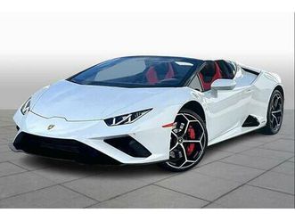 used 2021 lamborghini huracan evo spyder
