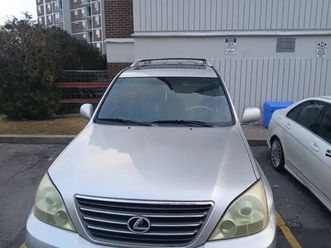 2007 lexusgx470 rare 8 cyl.,