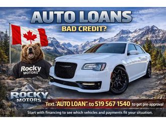 finance a chrysler 300s awd - text “auto loan” to 519 567 1540