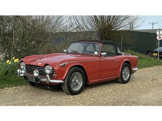 1968 triumph tr5 original uk fuel injected with overdrive a vendre
