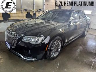 2019 chrysler 300 c platinum edition with leather/sunroof!!