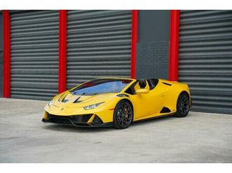 used 2022 lamborghini huracan evo base