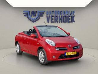 nissan micra c+c, 1.6 tekna plus nl auto - lage kmstand!