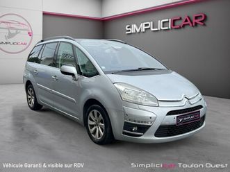 citroen grand c4 picasso 2.0 hdi 150 fap 7 pl exclusive bmp6 garantie 12 mois