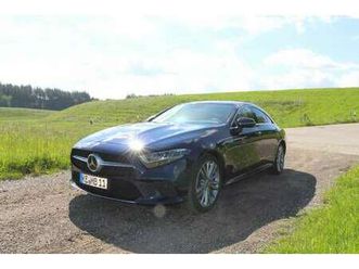 mercedes-benz cls 350 cls 350 d 4matic 9g-tronic avantgarde, blau-metalic - vollleder beige