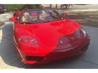 no reserve: 2004 ferrari 360 spider
