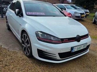 ② vw golf 7 gti 2016 178000km dsg full options — volkswagen — 2ememain