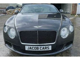 bentley, continental gtc, convertible, 2014, semi-auto, 5998 (cc), 2 doors