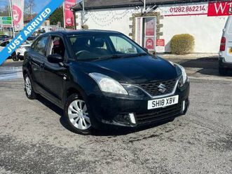 2018 suzuki baleno 1.2 dualjet sz3 5dr hatchback petrol manual