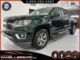 chevrolet colorado lt z-71, crew cab 4x4, bte 6,2, cam recul, ma
