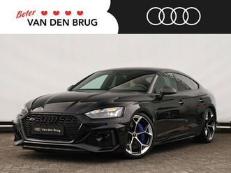 audi rs5 sportback 2.9 tfsi quattro 450pk | keramisch | carbon ex/in | b&o | massage | geh. stoel | keyless | adaptive cruise | hud | 360° camera | dodehoekdete