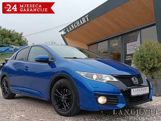 honda civic 1,8 vtec sport,140ks,servisna,reg.do 10/2026, garancija, 2015 god.