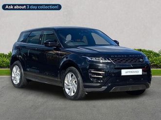 2020 land rover range rover evoque 2.0 d150 r- dynamic s awd auto