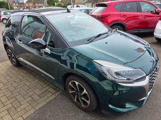 2017 ds ds 3 cabrio 1.2 puretech elegance eat6