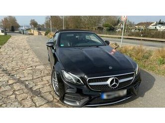 mercedes benz e300 cabrio amg line 2.hd. top zustand