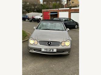 3.2 clk320 elegance cabriolet 2dr