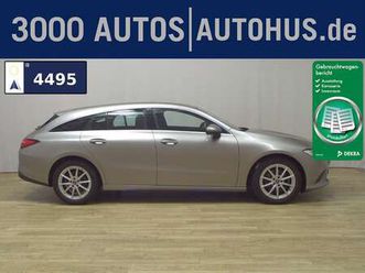 mercedes-benz cla 200 sb t-leder navi ahk mbux pdc shz