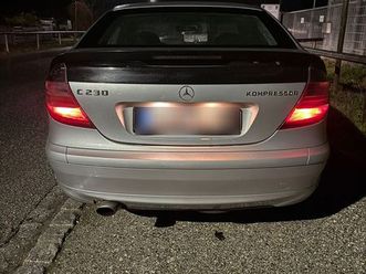 mercedes-benz c230 kompressor sportcoupe bastler/ tausch gg alles