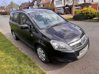 vauxhall, zafira, mpv, 2013, manual, 1598 (cc), 5 doors