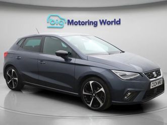 seat ibiza 1.0 tsi fr sport hatchback 5dr petrol manual euro 6 (s/s) (115 ps) 18'' alloy wheels,apple carplay hatchback 2024, 18244 miles, £16100 - 33244963 - e