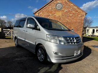 2023 toyota alphard campervan day van northstar outback conversion campervan petrol manual