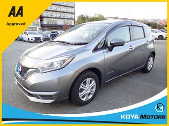 2017 nissan note 1.2 e-power cvt petrol hybrid automatic // gun metallic grey // lane assist // individual drive modes // 360* cameras // privacy pack // two to