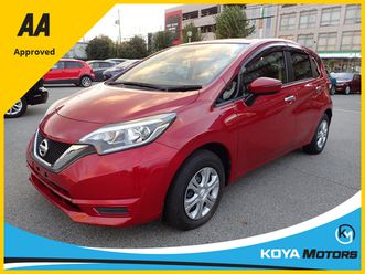2017 nissan note 1.2 x petrol cvt automatic // palatial ruby pearl // lane assist // privacy pack // two tone interior // reversing camera // aa dealer approved