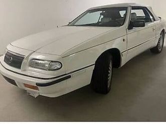 liebhaberfahrzeug chrysler le baron 3.0 lt, cabrio