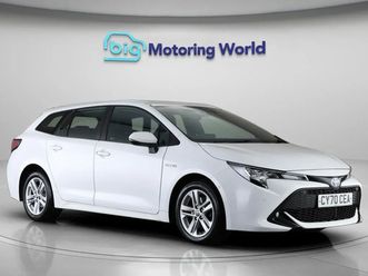 toyota corolla 2.0 vvt-h icon tech touring sports 5dr petrol hybrid cvt euro 6 (s/s) (184 ps) apple estate 2020, 43347 miles, £16300 - 33247598 - exchangeandmar