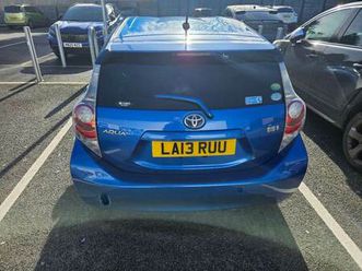 toyota, aqua hybrid auto, 2013, 1490 (cc)