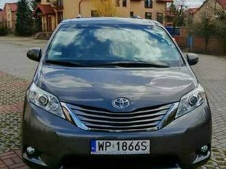 toyota sienna 2015 vat23 120 tys km xle super stan płock - sprzedajemy.pl