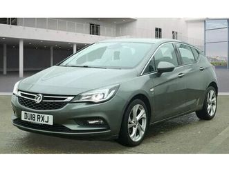 2018 vauxhall astra 1.4i 16v turbo sri nav (150ps) hatchback