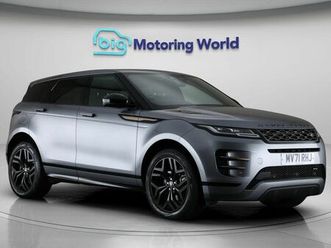 land rover range rover evoque 1.5 p300e 12.2kwh r-dynamic se suv 5dr petrol plug-in hybrid auto 4wd euro 6 (start/stop) (309 ps)
