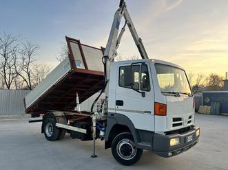 nissan atleon 70.14 basculabil trilateral cu macara an 2005 tecuci